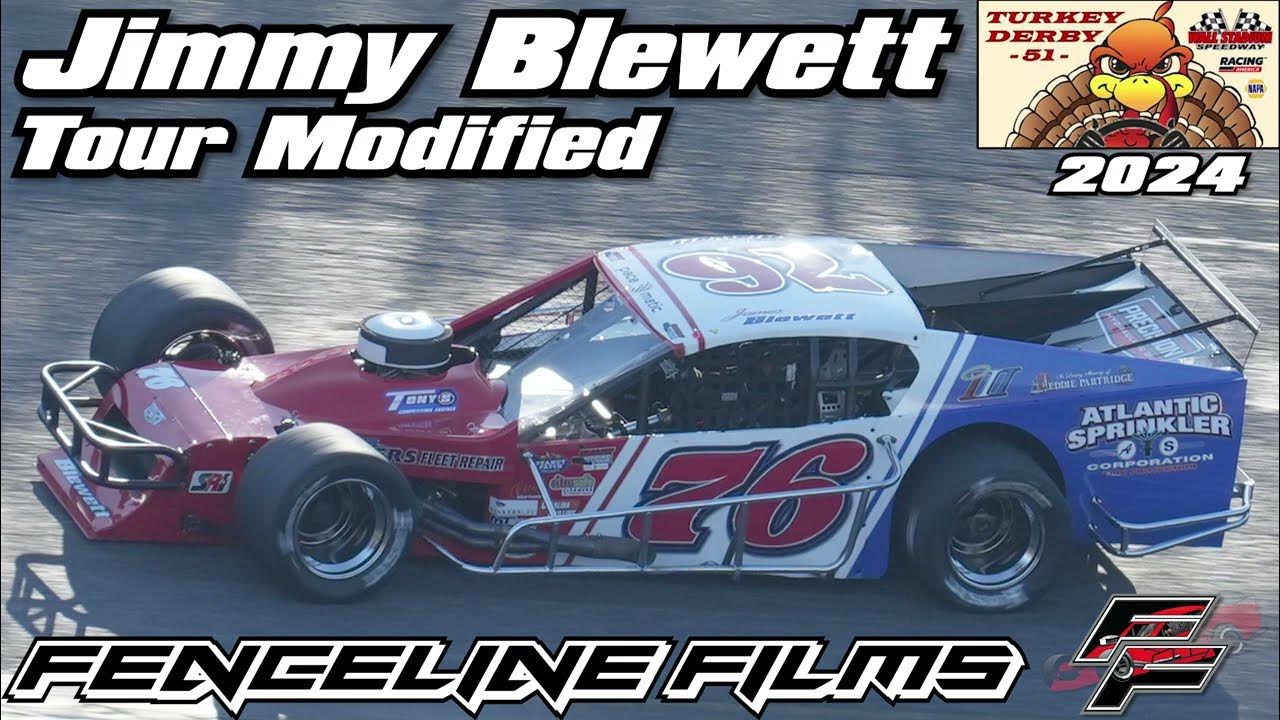Jimmy Blewett Tour Modified Wall Stadium Turkey Derby 2024 YouTube