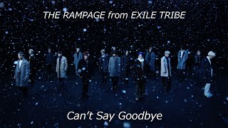 THE RAMPAGE / Can't Say Goodbye