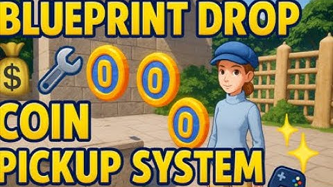 💰🔧 Blueprint Drop: Coin Pickup System 🎮✨ #tutorial #unrealengine #blueprints #gamedev #coin #rpg #ai