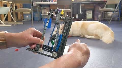 Vex IQ fling bot simplified mechanism