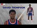 David Thompson Face Creation NBA 2K25