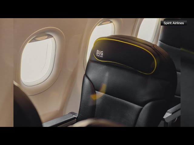 Spirit Airlines Seats Spirit Airlines Unveils Redesigned Cabin