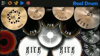 sia sia kuberjuang zidan (real drum cover)