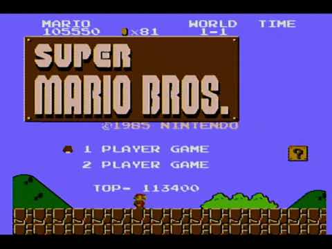 [003] SUPER MARIO BROS 🎌 [ FAMICOM AV ] GAMEPLAY ( NOT EMULATED ).