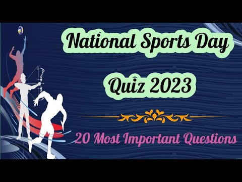 Quiz on National Sports Day 2023|Games and Sports Quiz |Sports quiz questions and answers| 29 August