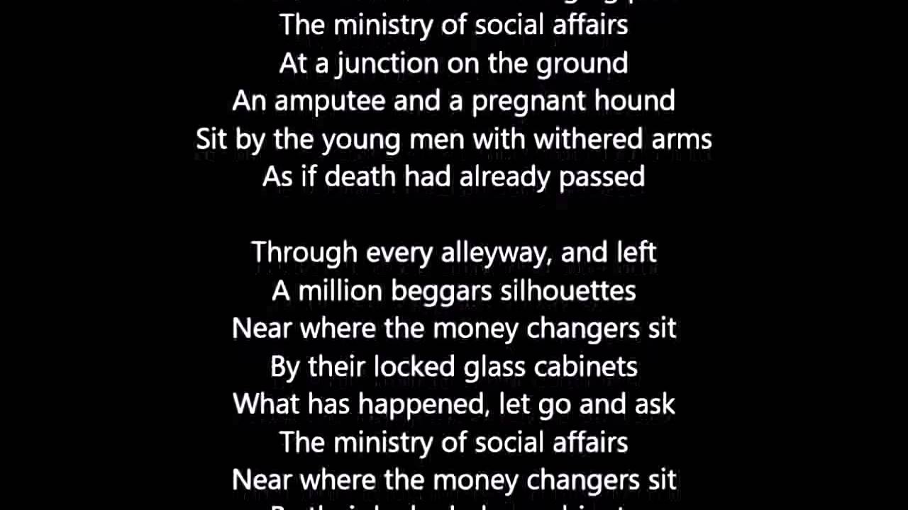 PJ Harvey - The Ministry of Social Affairs