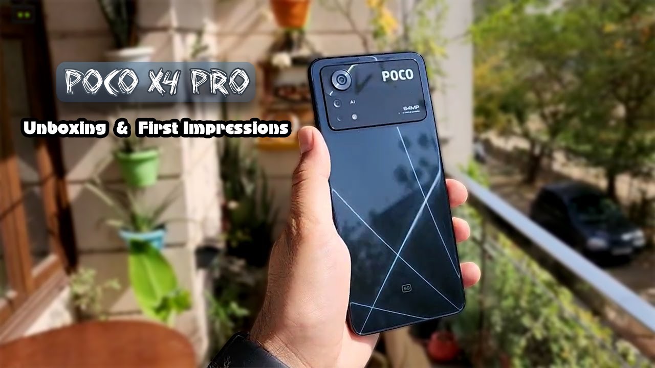 POCO X4 Pro 5G Unboxing and First Impressions