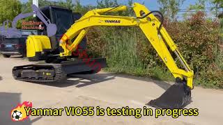 Yanmar VIO55 mini excavator running test video.+8618721527748shrushun.en.alibaba.com/