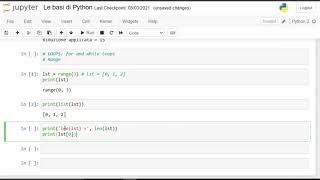 Celebrity 22. I RANGE in Python (Corso BASE COMPLETO Python 2021 ITA) Profile