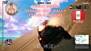 DAKAR 18 DESAFIO INCA-PERU STAGE 3 ENDURE MINI COOPER NANI ROMA PC 2021 KEYBOARD GAME PLAY screenshot 5