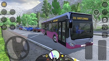 Bus Simulator 2023 Android Ultra Graphics - New Passenger Mod - Gameplay
