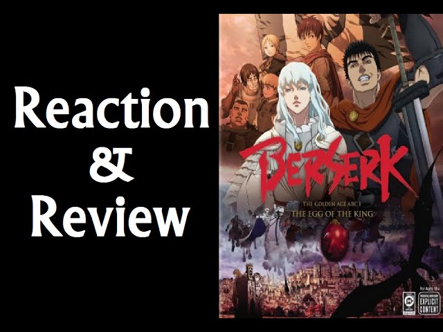 Review – Berserk Golden Age Arc I e o CG de latão