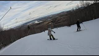 Snowboarding at Mount Sunapee Jan 2025 part 2