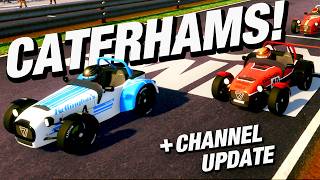 Channel Update & Caterhams in iRacing Arcade