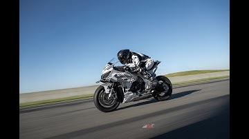 V4 SR-RR CFMOTO On Track Testing Plus Sound! Official Development Testing Video...