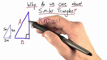 Side Ratios for Similar Triangles - Intro to Physics