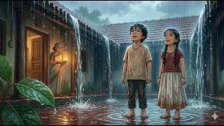 A Rainy Day in an Old Village House 🌿 | Ghibli Style ASMR