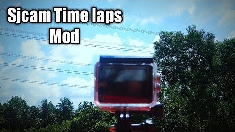 How to shoot Timelapse with SJCAM 4000 ||SJ4000 - Timelapse 1080p