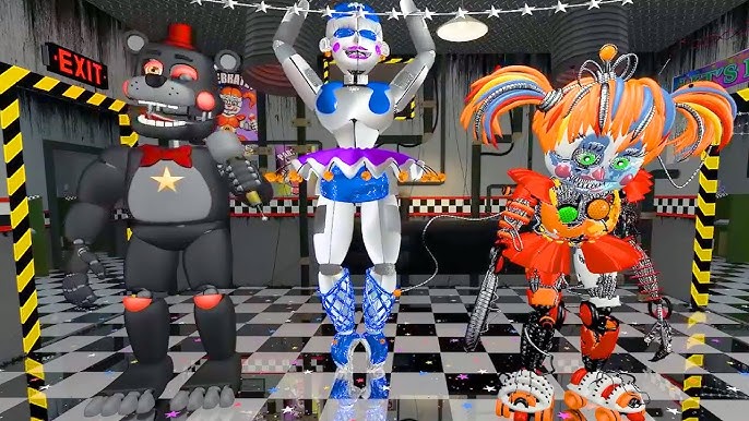 УГАДАЙ АНИМАТРОНИКА ПО ЧАСТИ ТЕЛА ИЛИ ТЕНИ FNAF COOP В ГАРРИС МОД.