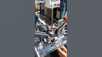 Hanger Clip assembly machine.