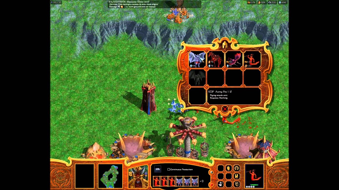 Warlords Battlecry 2; Zhur, Daemon Pyromancer