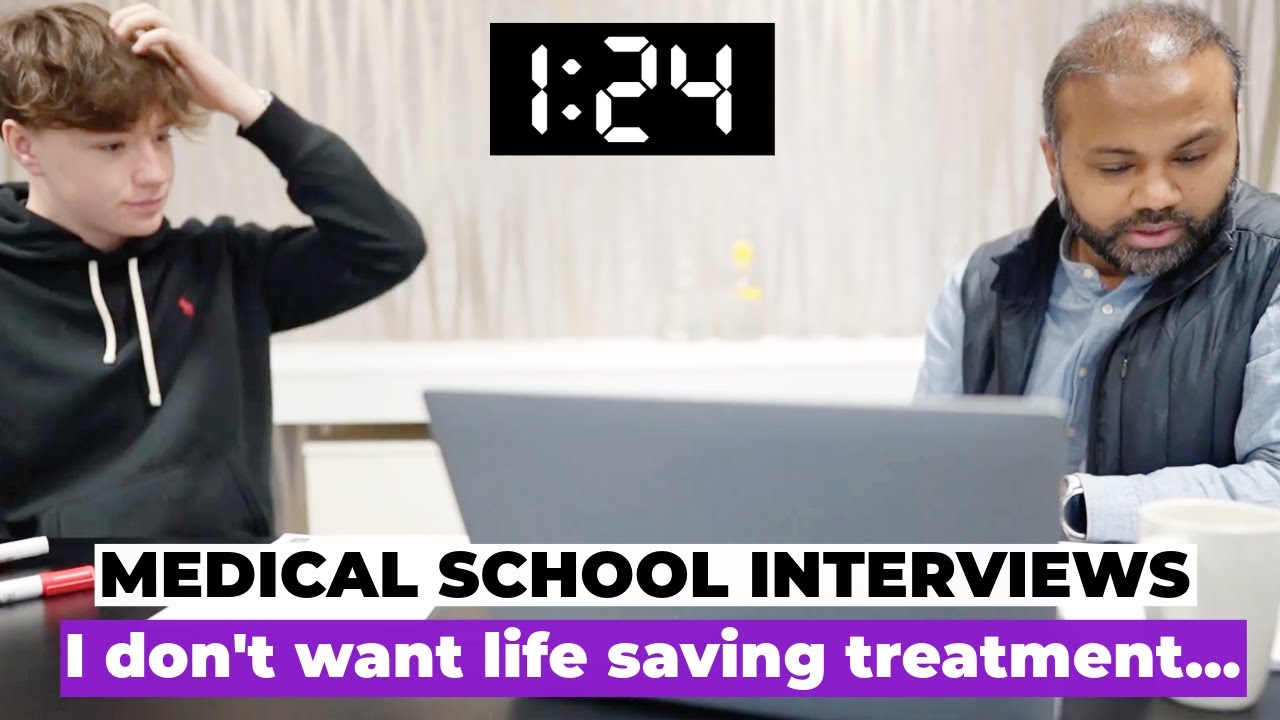 Medical School Mock Interview ||Patients Refusing to do Chest X-Rays|| Uk admission test