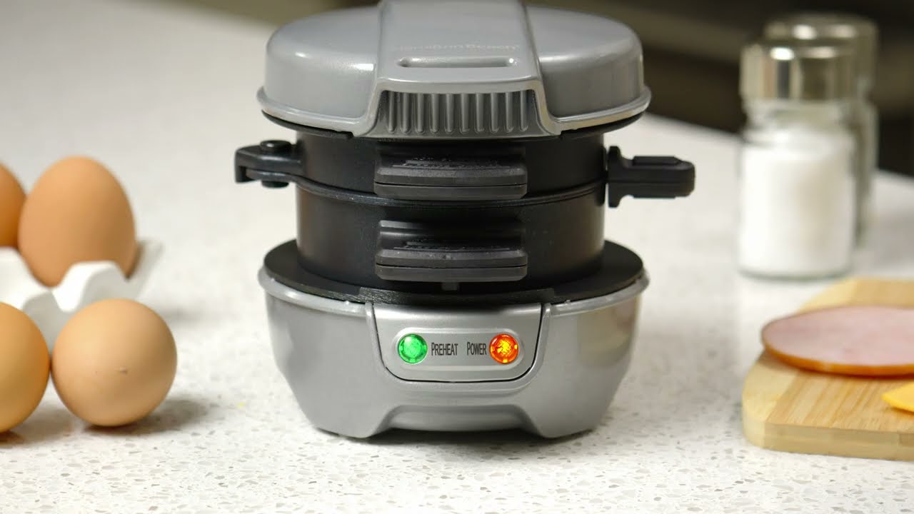 By popular demand: Testing the Hamilton Beach Breakfast Sandwich Maker! 