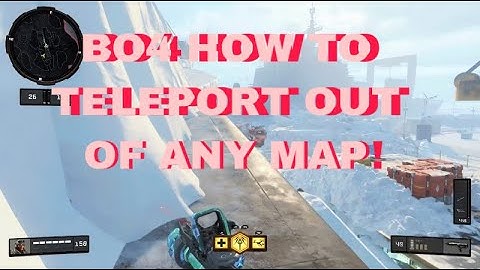 BO4 Glitches | Teleport out of any map