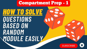 Question based on Random Module | Class 11 ,12 CBSE | Compartment Computer Science | Supplementary