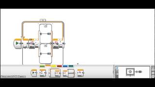 EV3 Follow Green Line by The Wolf Corp