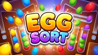 Egg Sort: Color Drop Mobile Game | Gameplay Android