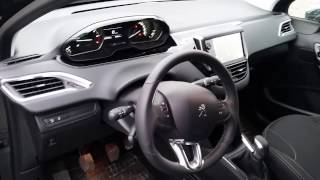 Peugeot 208 Allure - Wnętrze - Youtube