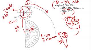 Hypocycloid | Curves | Cycloid | Engineering Graphics | EG | Tamil