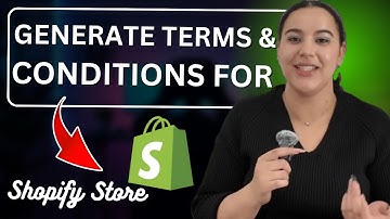How to Generate Terms & Conditions for Shopify Online Store