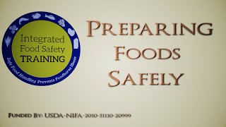 Information (Part 8): Preparing Foods Safely News