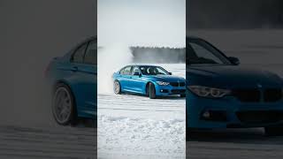 BMW drifting In Ice 🏁🤯 #bmwdrifting #shorts
