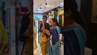 genuine review from our customer visits balaji silk #balajisilks #saree #ethnic #gajjisilk #puresilk