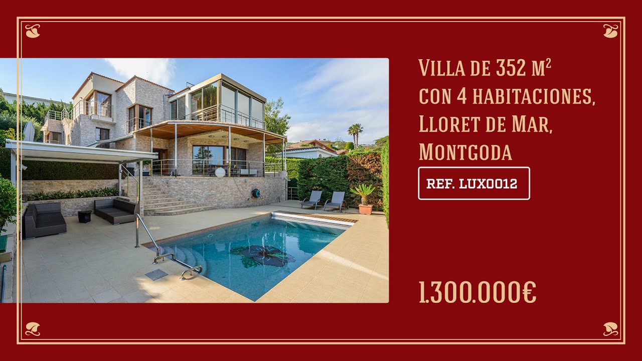 Comprar villa en Lloret de Mar Mares Realty YouTube