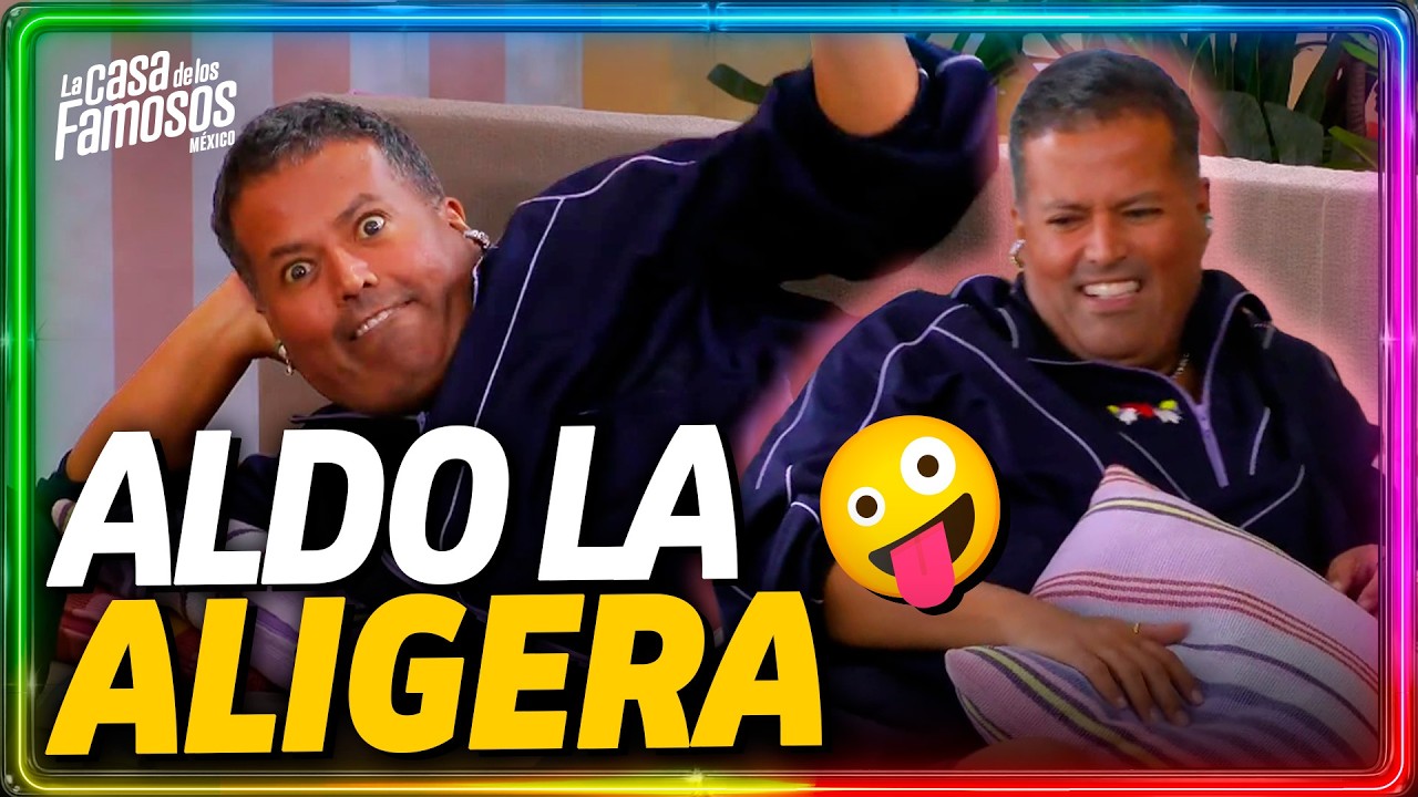 Aldo DIVIERTE a todos con sus comentarios tras una dura Nominación #LaCasaDeLosFamososMX