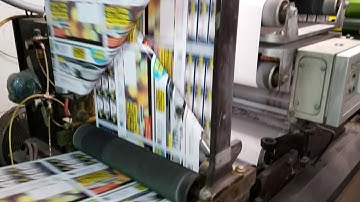 Our Didde Web Press in operation.