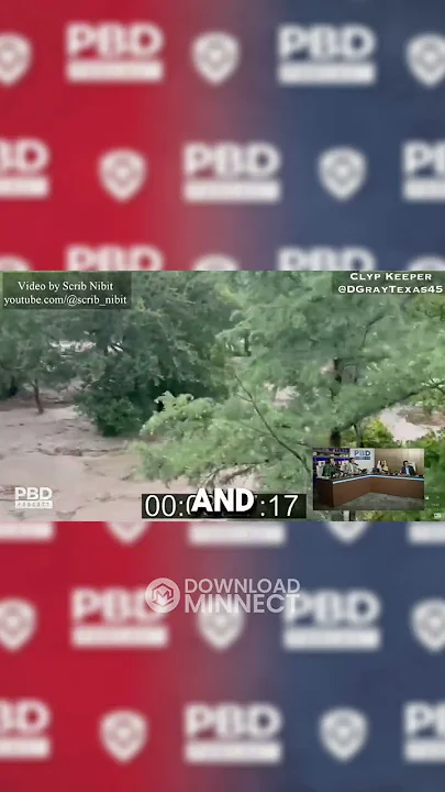 Bridge Overtaken by Raging Floodwaters in Texas