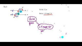 Proofs with Parallel Lines and Their Angles