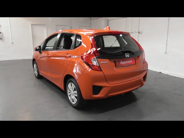 Honda JAZZ 1.3 S finished in Sunset Orange ,video walkaround ! - YouTube