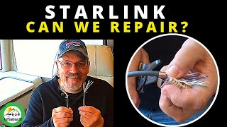 HOW WE REPAIRED OUR STARLINK CABLE