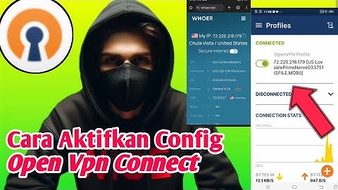 Cara Aktifkan Config Open vpn Connect