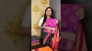 Linen Check Sarees by Manam | Soft Silk Sarees - 9 August 2022 screenshot 3