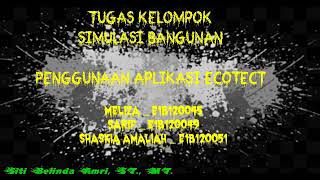Belajar Menggunakan Software Ecotect Analysis 2011~