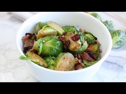 Pan Fried Brussels Sprouts