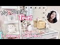 WHAT KIND OF VANITY AND MAKEUP DO I USE?? | FULL VANITY TOUR AND MAKEUP COLLECTION💄✨