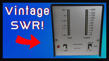 Old School ""Digital" SWR and Power Meter